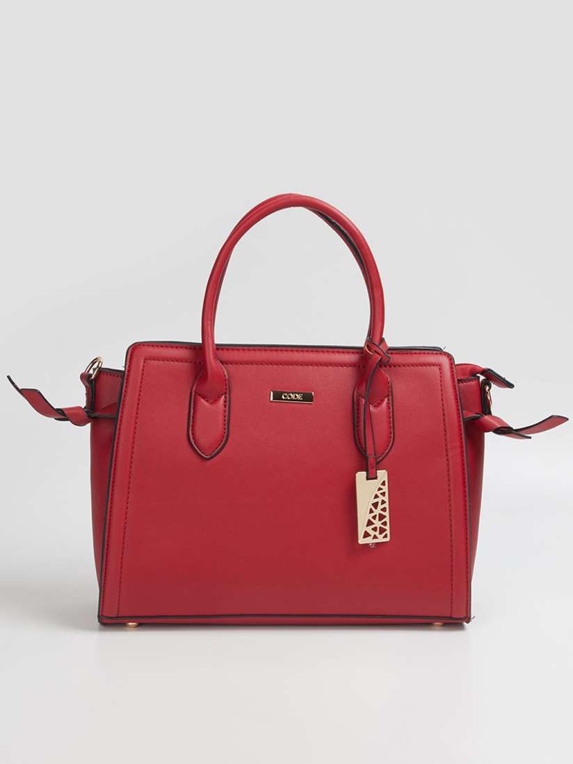 Buy CODE by Lifestyle Women Red Structured Handheld Bag Handbags for Women 17783840 Myntra