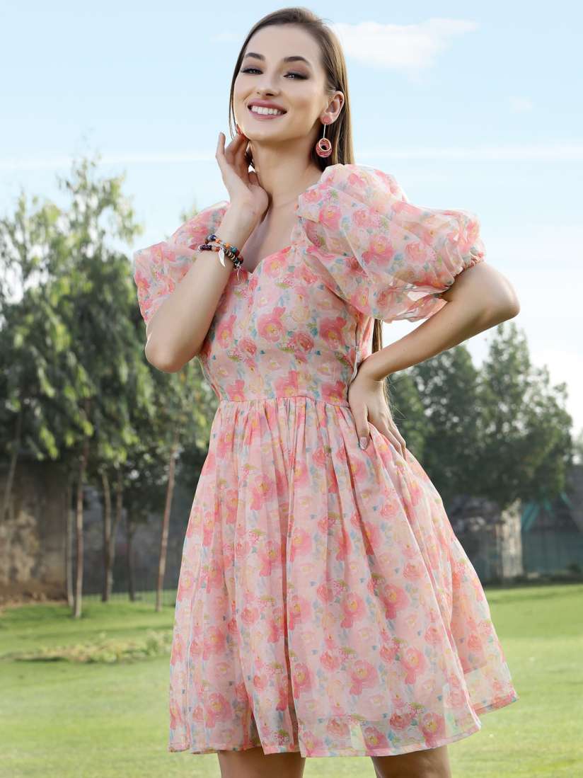 Floral dresses for ladies discount