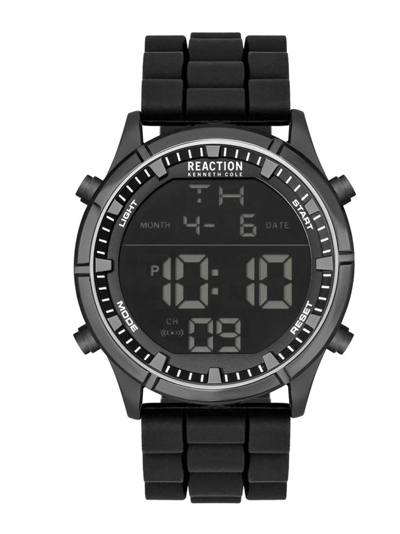Buy REACTION KENNETH COLE Men Black Dial Black Bracelet Style Straps Digital Watch KRWGP2191103 Watches for Men 17794146 Myntra