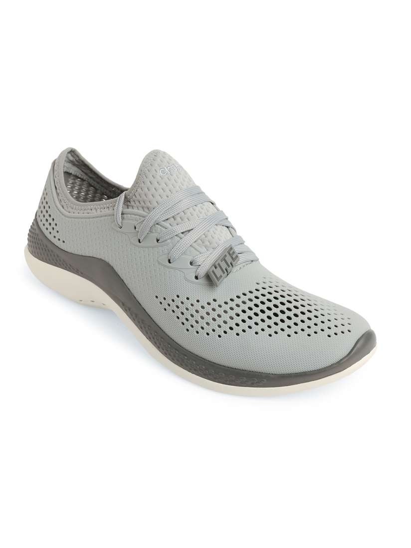 Buy Crocs Men Grey Perforated Sneakers Casual Shoes for Men 17795932 Myntra
