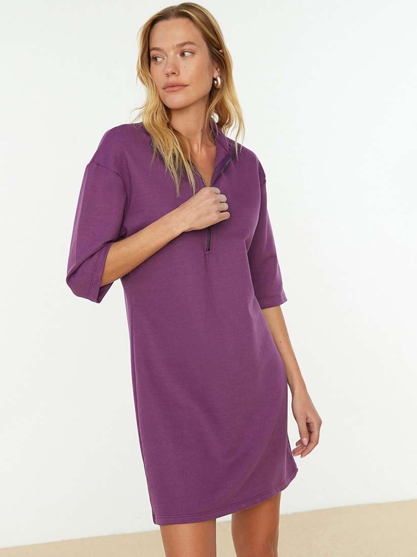 T shirt dress myntra on sale