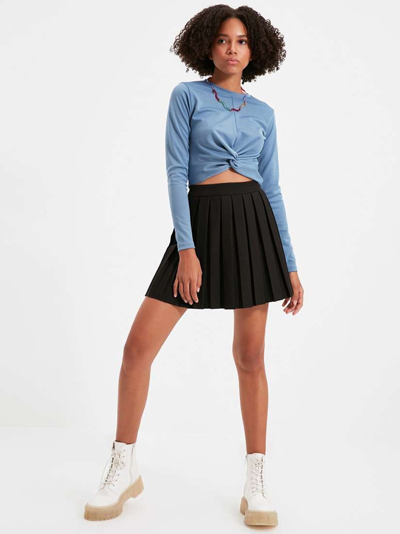 A line skirt myntra deals