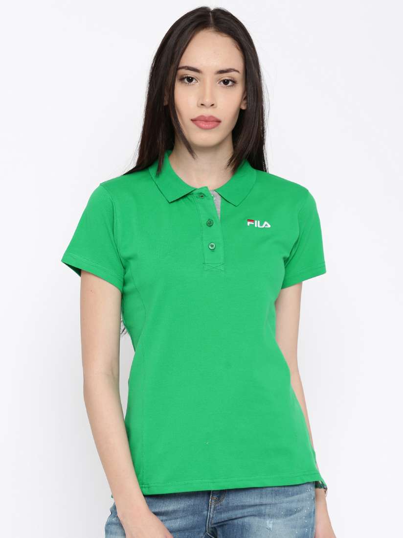 Fila polo womens green 2025