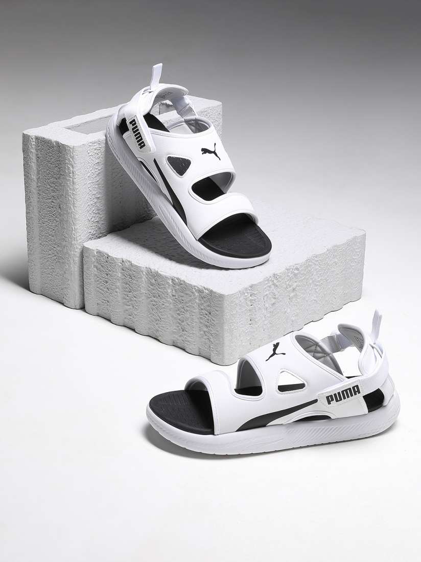 White puma sandals clearance