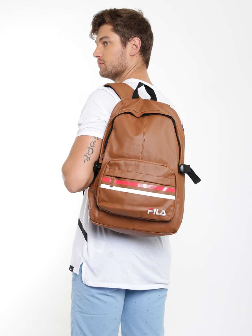 Buy FILA Unisex Tan Brown Marko Laptop Backpack Backpacks for Unisex 1782557 Myntra