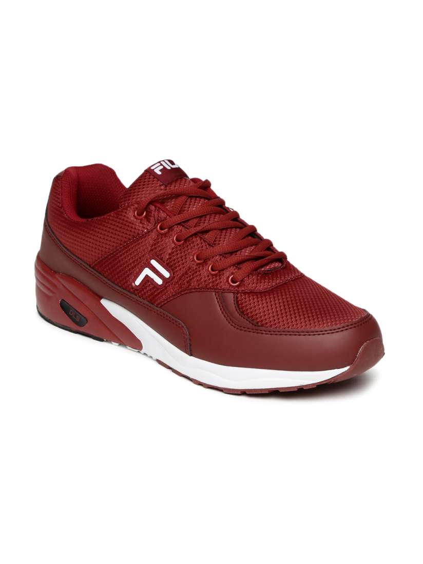Fila shoes maroon sales
