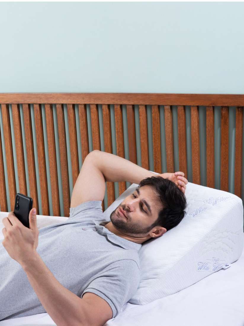 Therapedic wedge pillow top