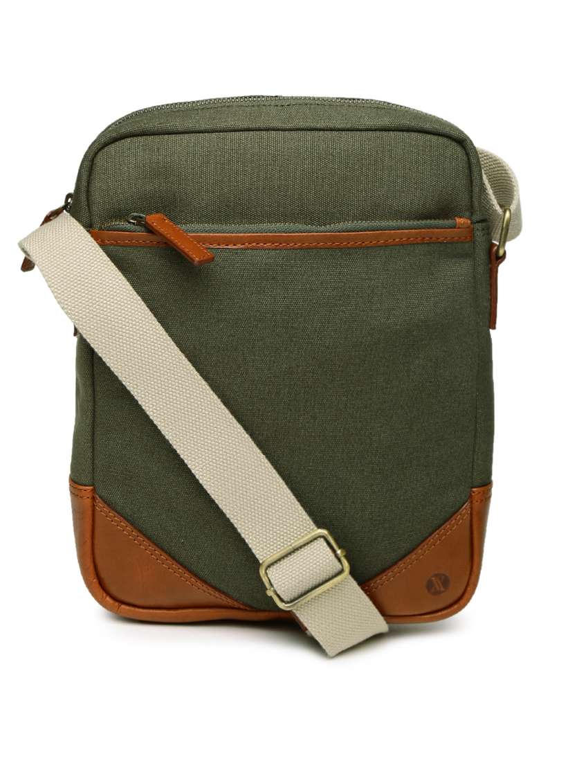 Buy VIARI Men Olive Green Messenger Bag Messenger Bag for Men 1783062 Myntra