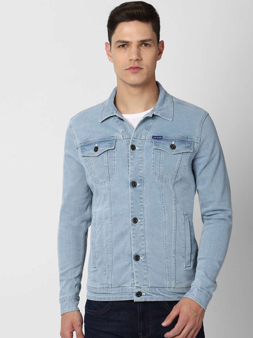 Van heusen denim jacket discount