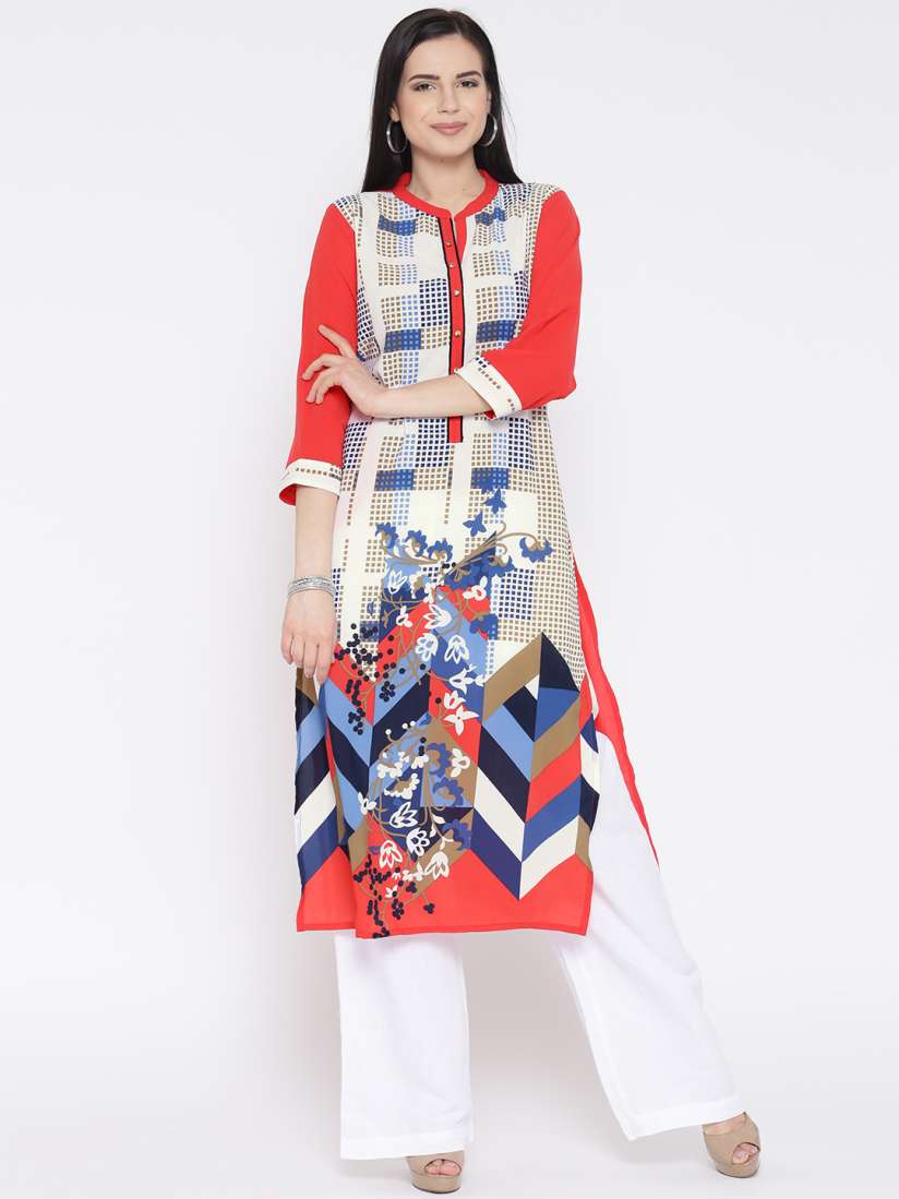 Shree women's straight kurta hotsell