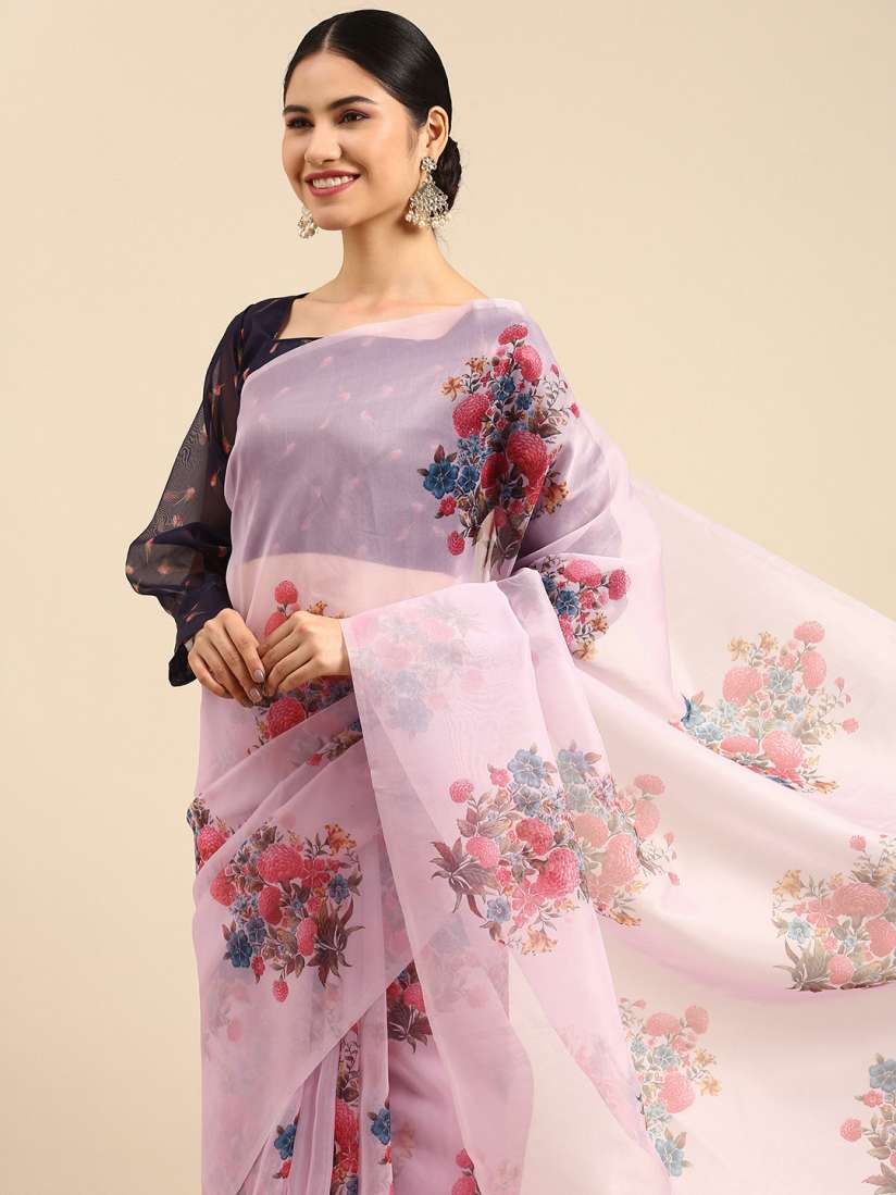 Myntra printed sarees shop