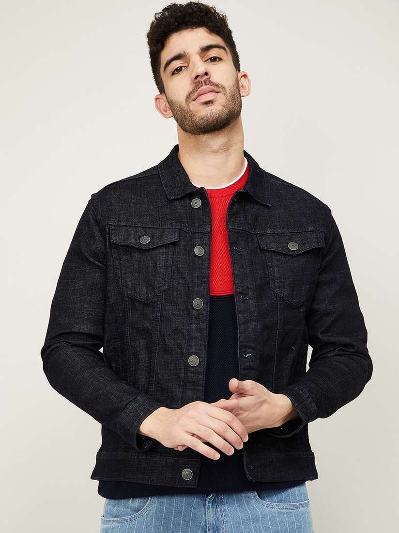 Myntra Fame Forever Denim Jacket Price History Of YOUSTA Men