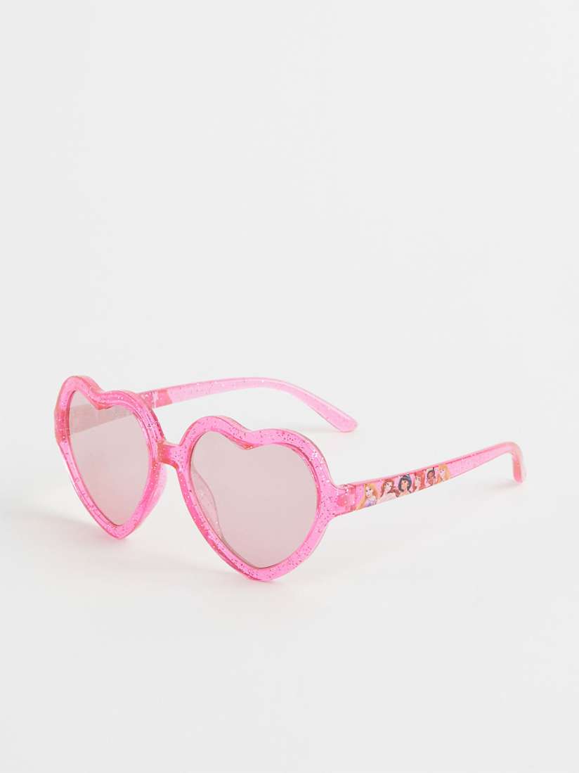 Buy H M Girls Pink Heart Shaped Sunglasses With UV Protected Lens 1051056003 Sunglasses for Girls 17855258 Myntra