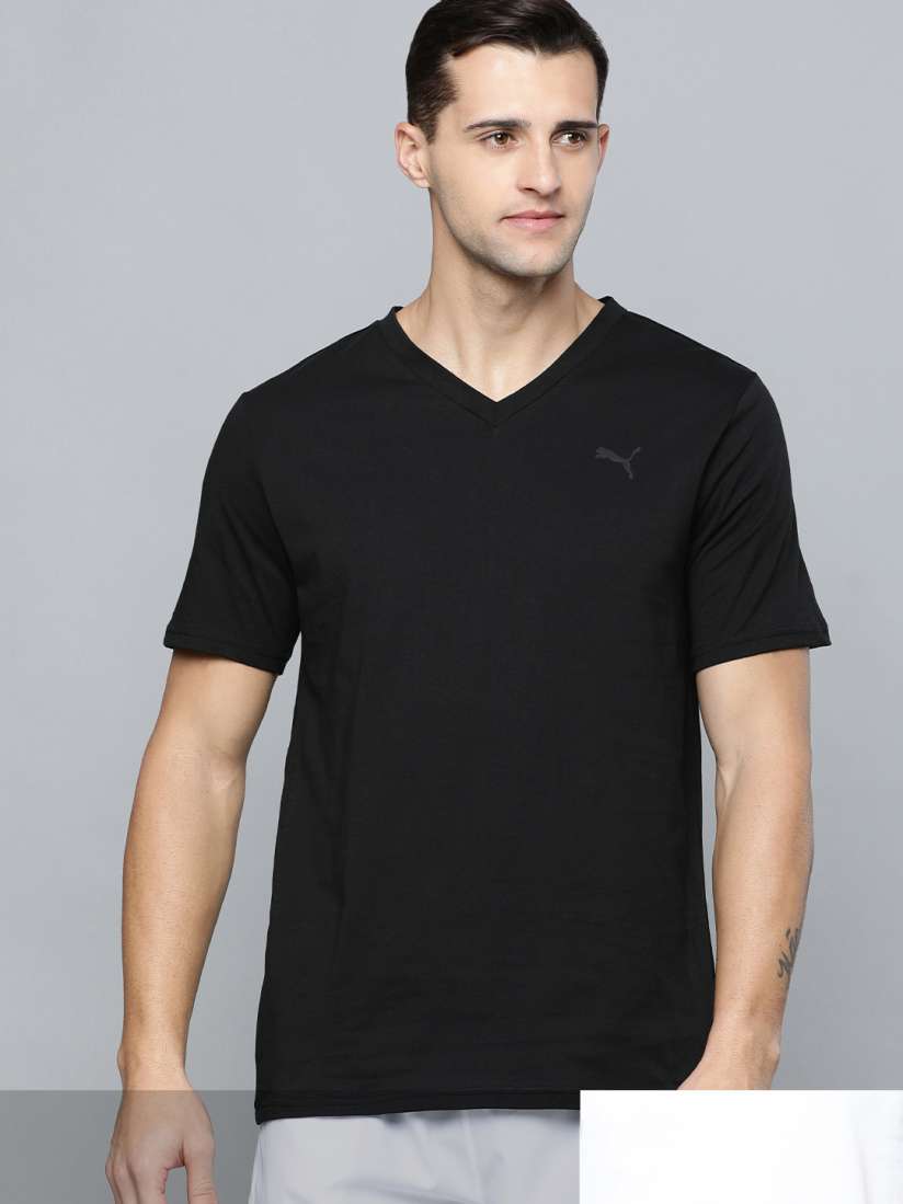 Puma v neck t shirt mens store