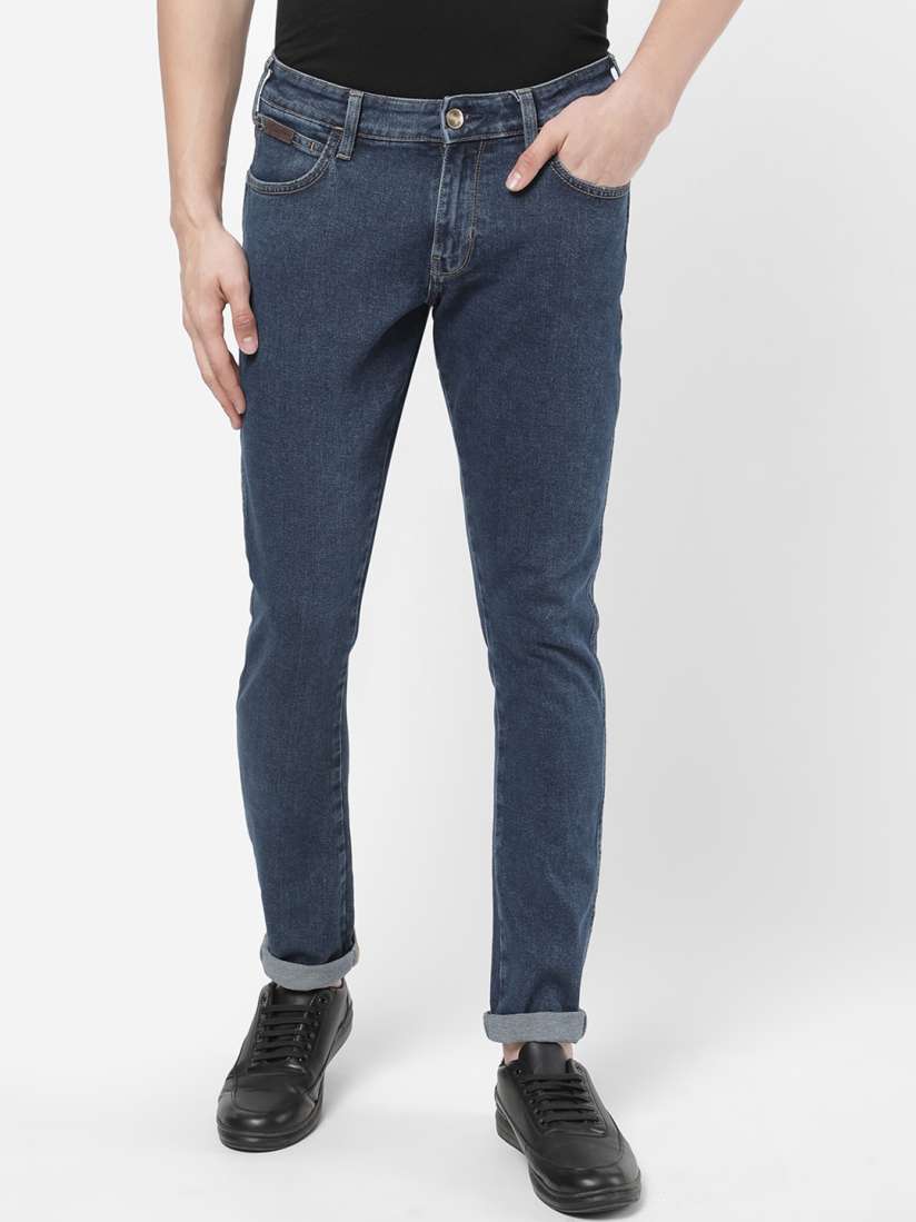 Buy Wrangler Men Blue Vegas Skinny Fit Low Rise Jeans Jeans for Men 17876940 Myntra