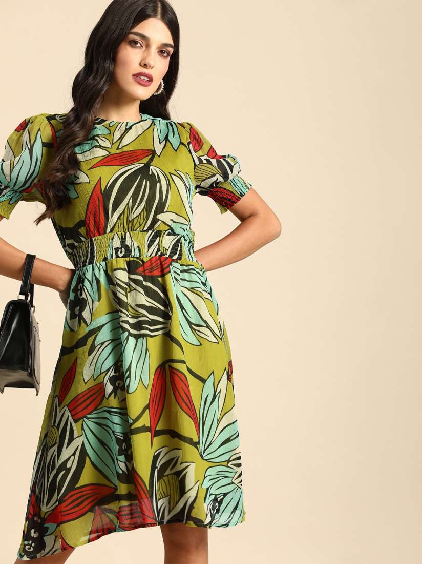 Myntra casual dresses new arrivals