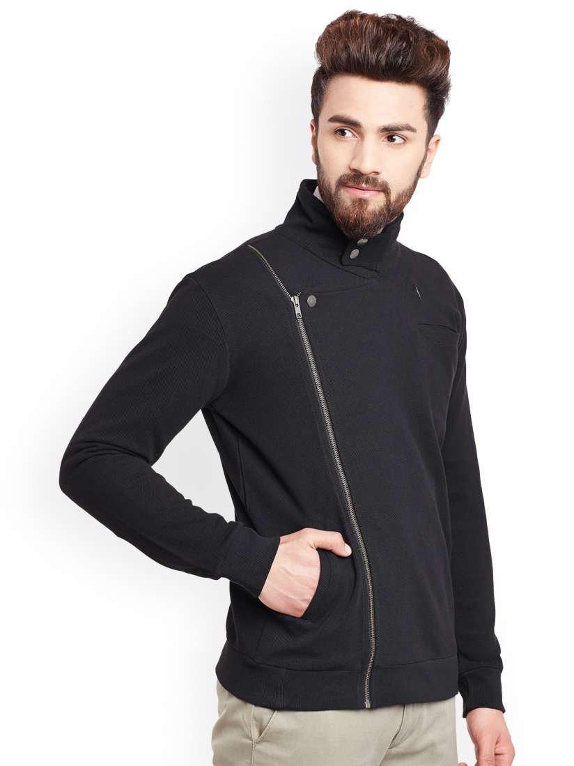 Buy Hypernation Black Jacket Jackets for Men 1789704 Myntra