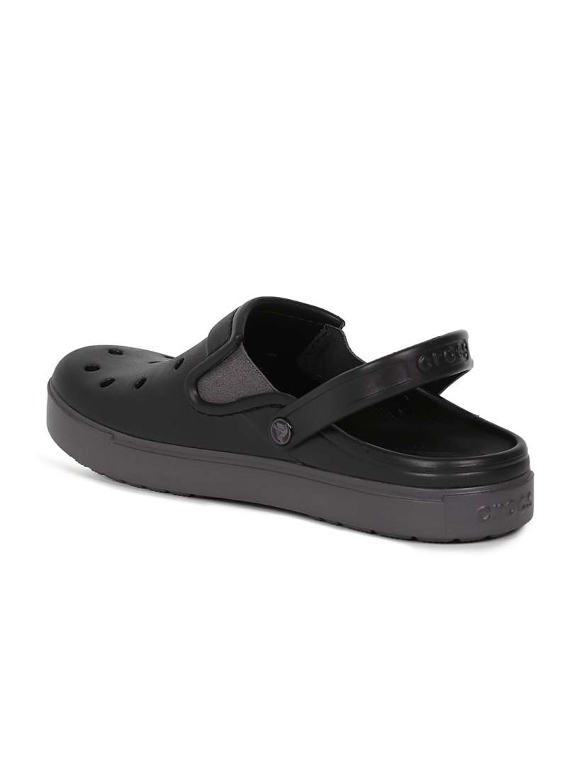 Buy Crocs Unisex Black CitiLane Clogs Flip Flops for Unisex 1790409 Myntra