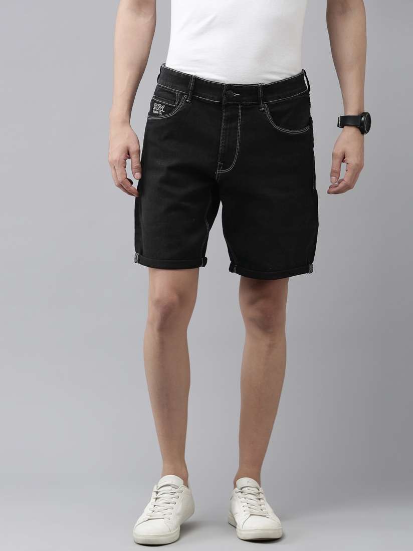 Us polo denim shorts store
