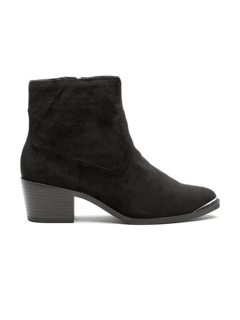 Forever 21 heeled boots discount