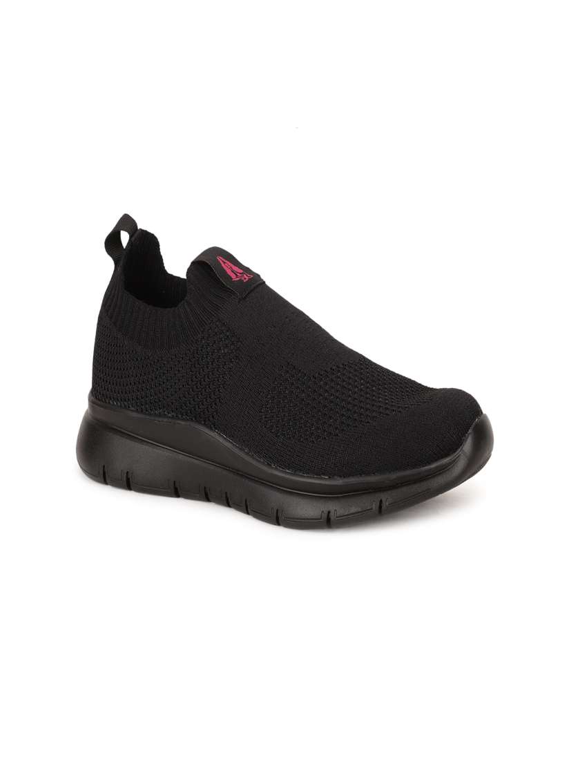 Buy Hush Puppies Women Black Textured Slip On Sneakers Casual Shoes for Women 17934296 Myntra