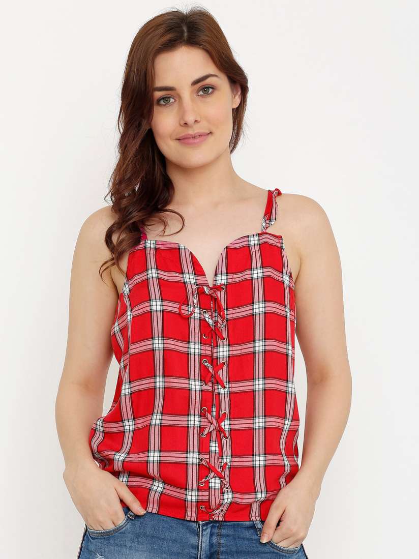 Jeans top myntra store