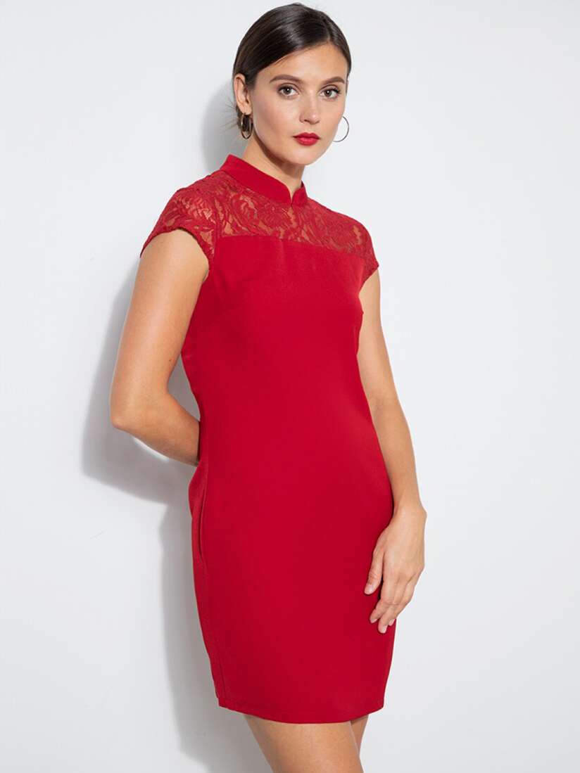 Zalora red dress discount