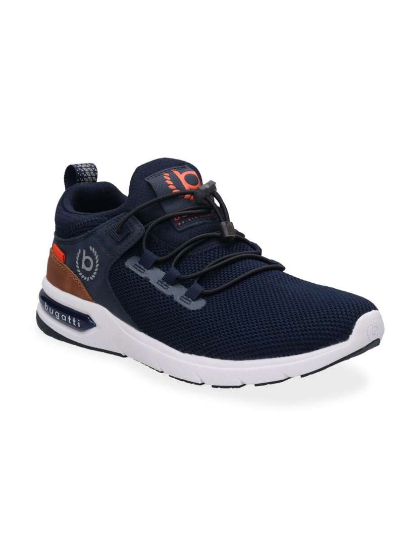 Buy Bugatti Men Navy Blue Textile Walking Non Marking Shoes Sports Shoes for Men 17953714 Myntra