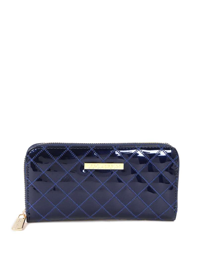 Buy Sugarush Women Navy Quilted Wallet Wallets for Women 1795450 Myntra