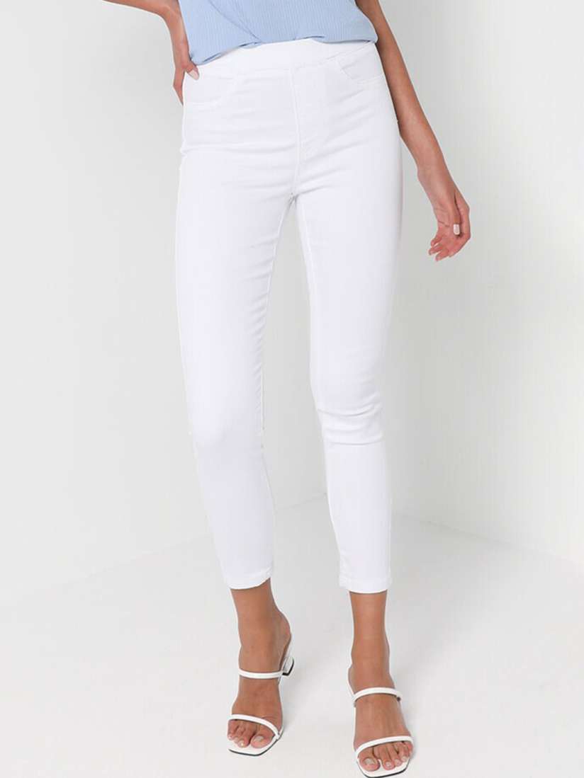 White jeggings myntra new arrivals