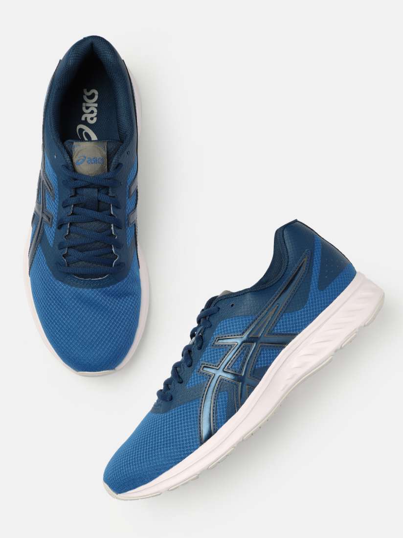 Buy ASICS Men Blue Woven Design JQ 20 Sneakers Casual Shoes for Men 17955936 Myntra