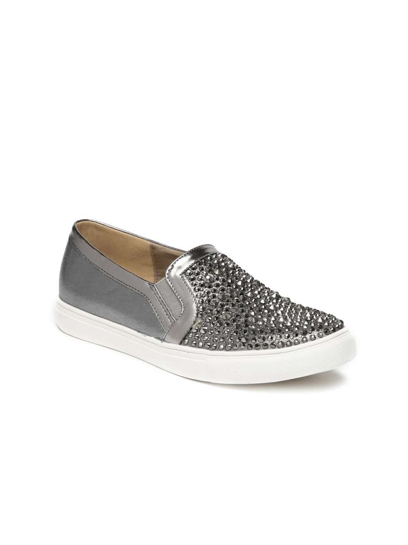 Gunmetal grey evening shoes clearance