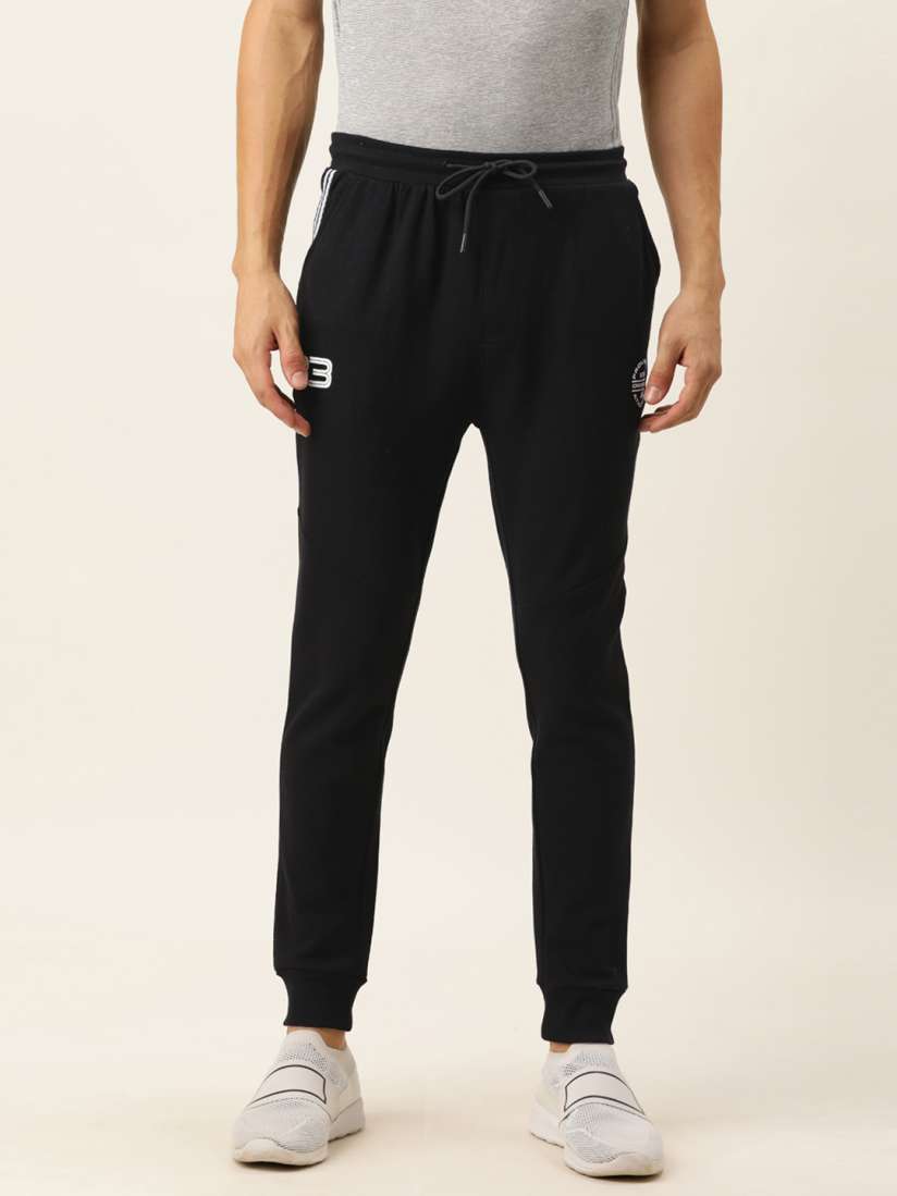 Buy Proline Active Men Black Printed Mid Rise Joggers Track Pants for Men 17959926 Myntra