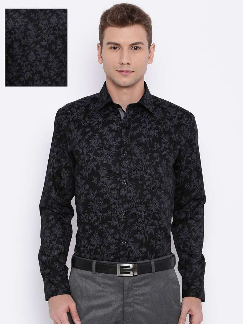 Raymond black shirt piece store