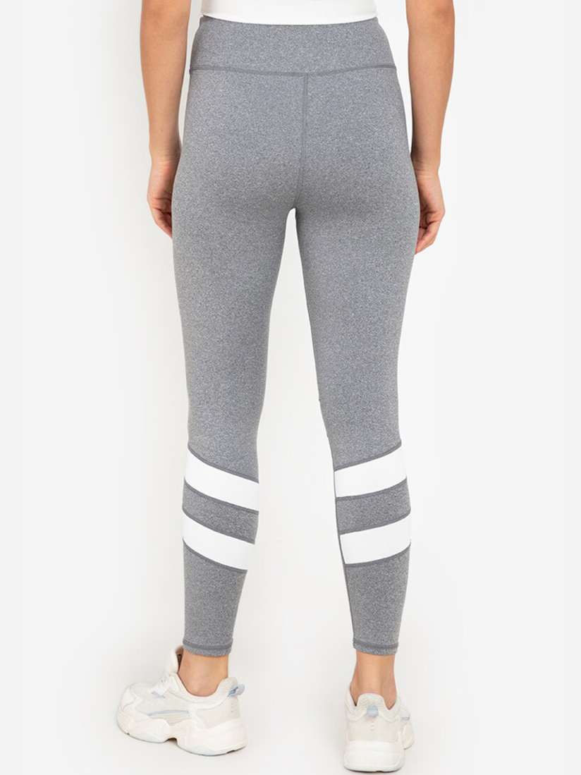 Grey and white striped tights hot sale