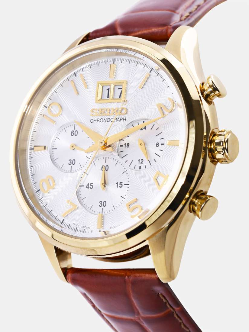 Buy SEIKO Chronograph Men Off White Analogue watch SPC088P1 Watches for Men 1796880 Myntra
