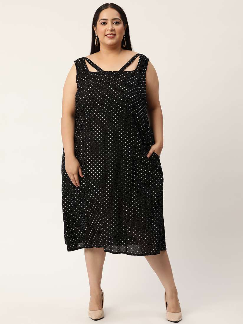 Plus size dresses myntra online