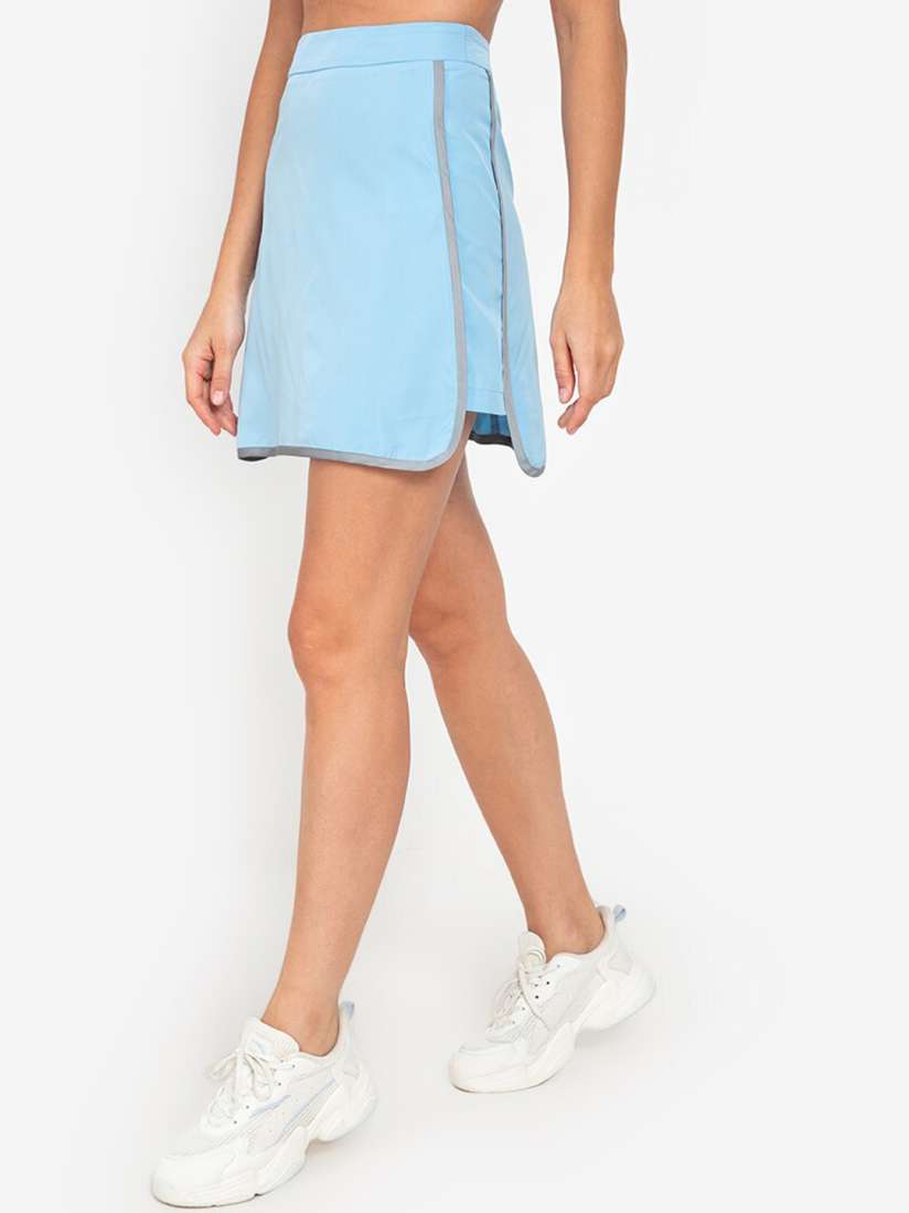 Reflective piping skirt hot sale