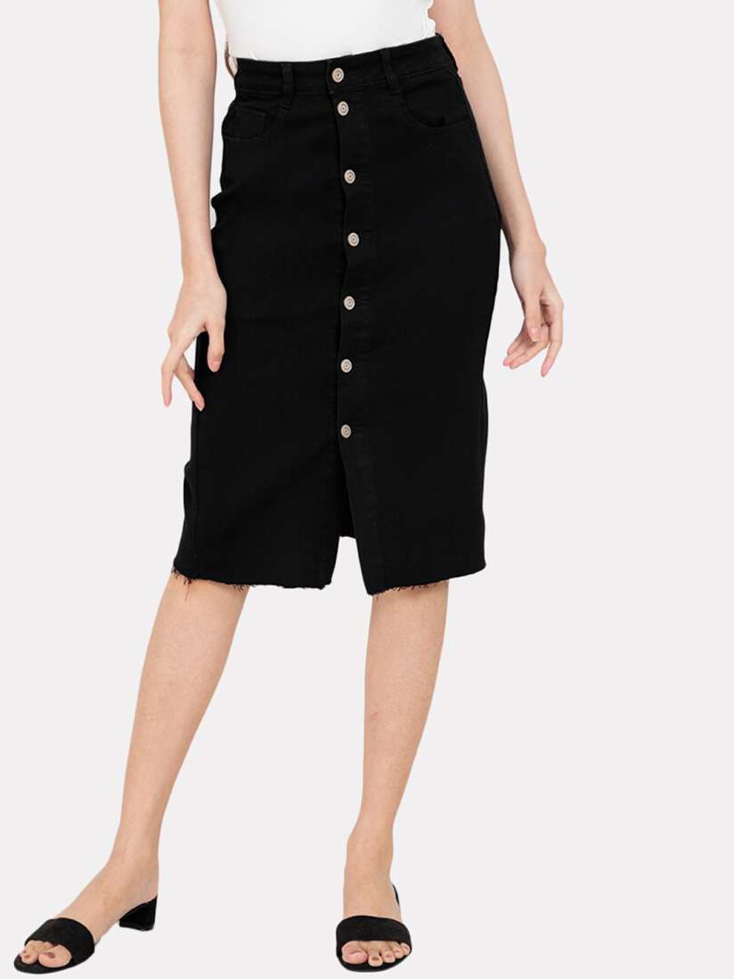 Denim skirt zalora new arrivals