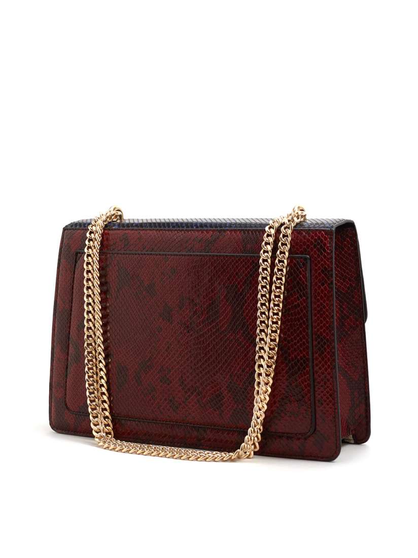 Buy MANGO Multicoloured Snakeskin Textured Shoulder Bag Handbags for Women 1798675 Myntra