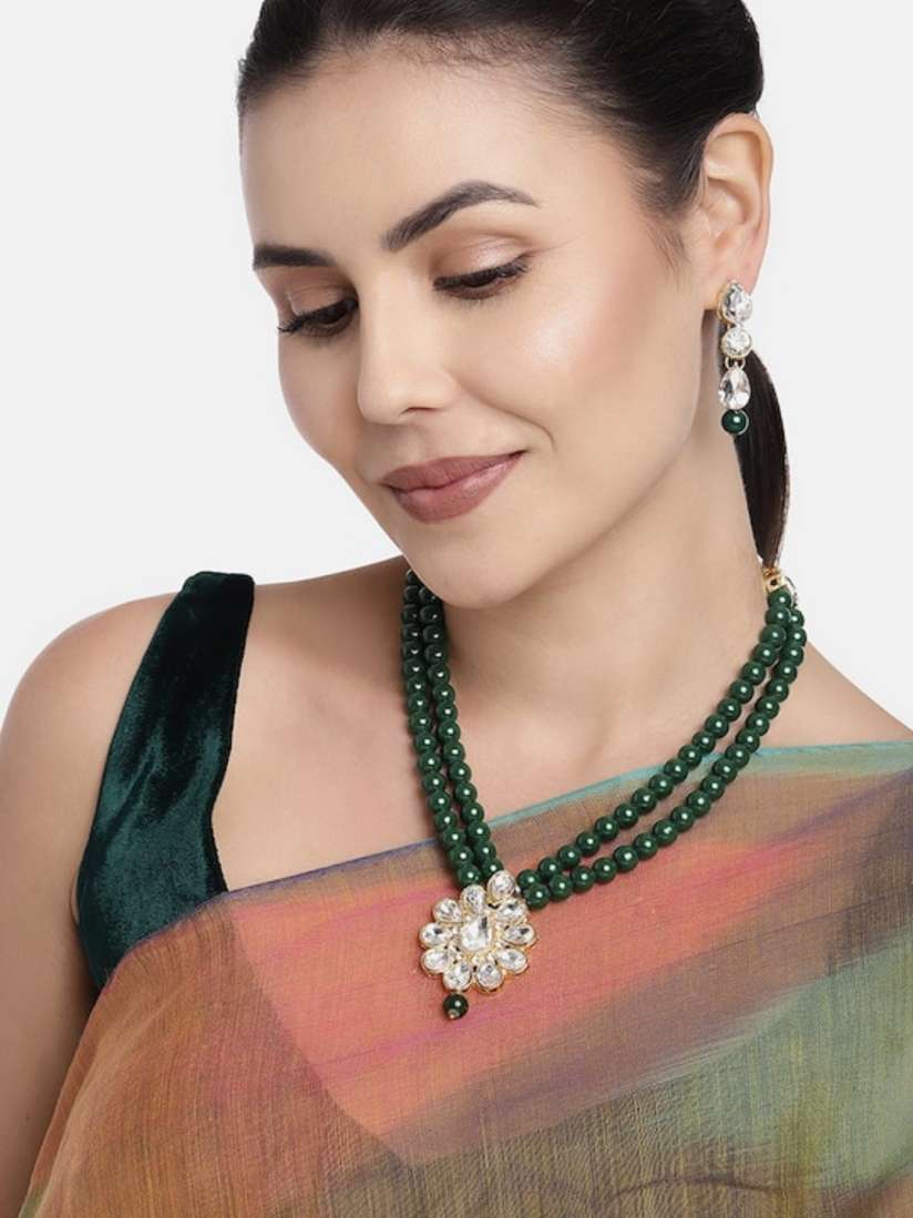 Myntra pearl set deals