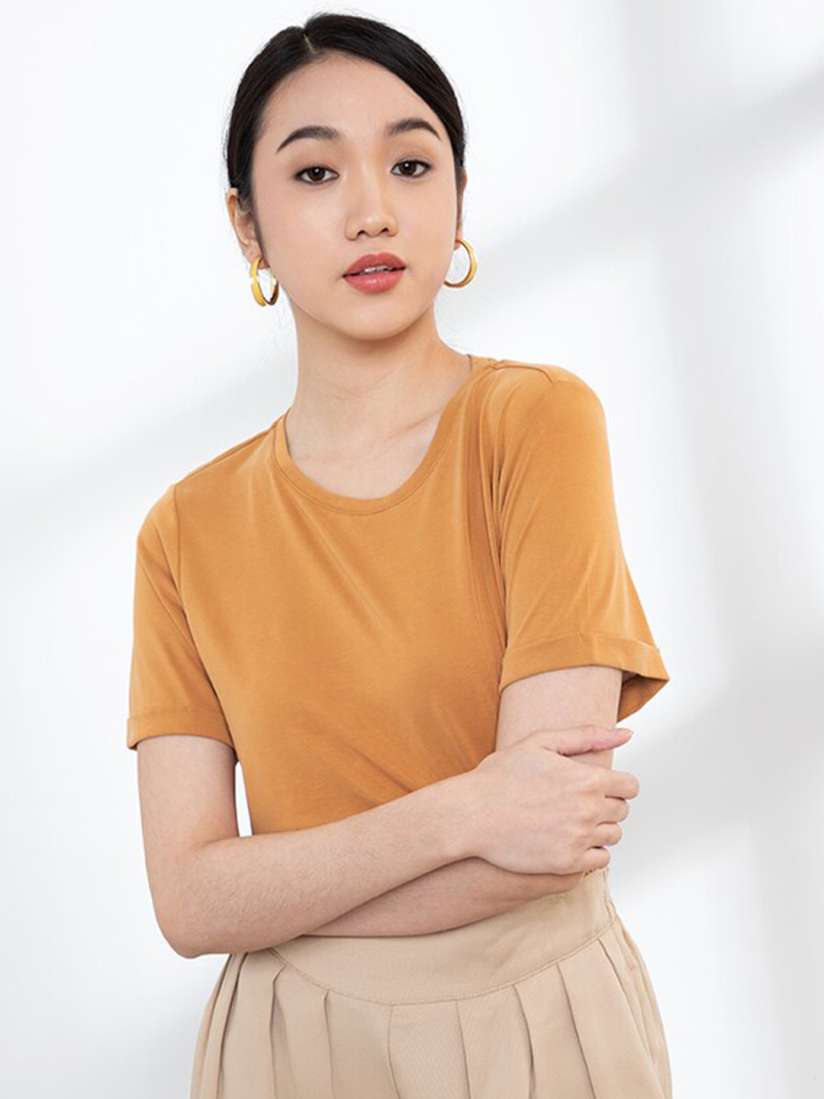 Myntra yellow top sales