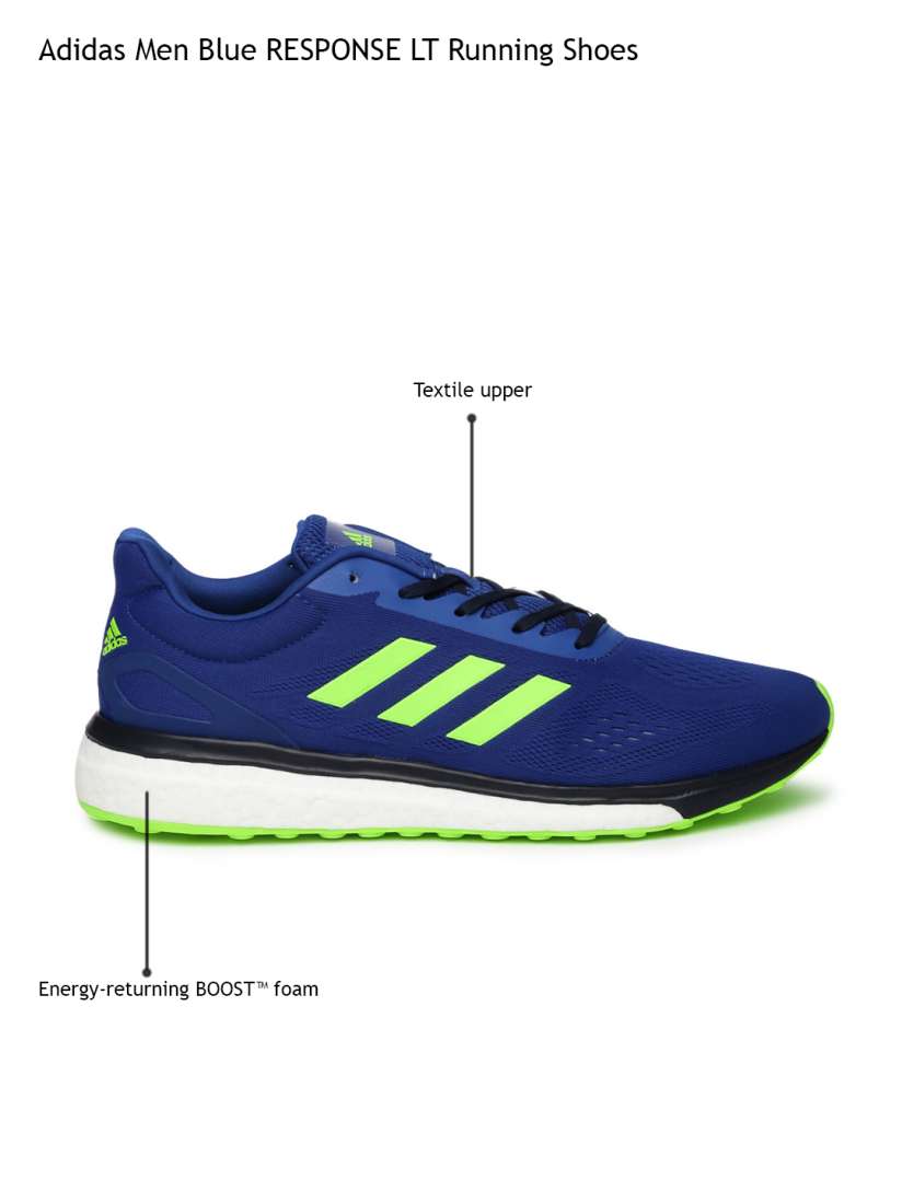 Buy ADIDAS Men Blue RESPONSE LT Running Shoes Sports Shoes for Men 1800744 Myntra