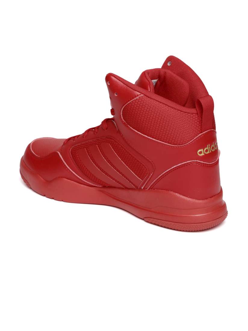 Buy ADIDAS NEO Men Red Perforated Cloudfoam Rewind Mid Top Sneakers Casual Shoes for Men 1800782 Myntra