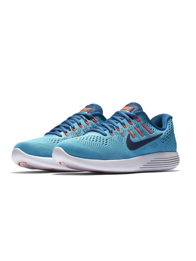 Buy Nike Men Blue Running LUNARGLIDE 8 Shoes Sports Shoes for Men 1800882 Myntra