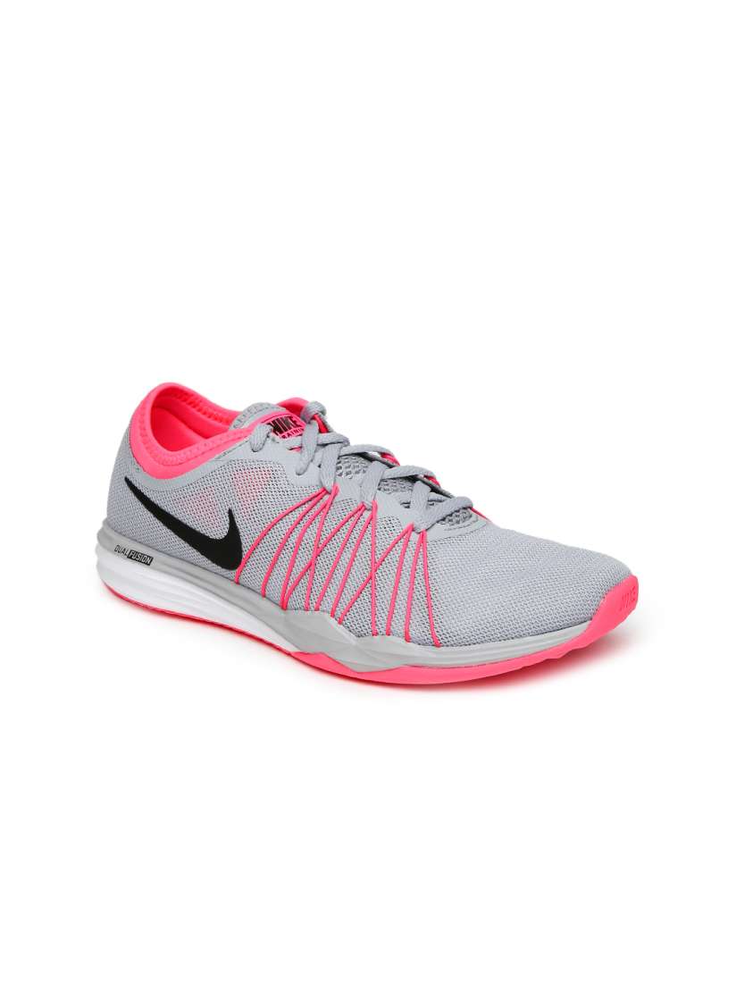 Buy Nike Women Grey DUAL FUSION TR HIT Training Shoes Sports Shoes for Women 1800897 Myntra