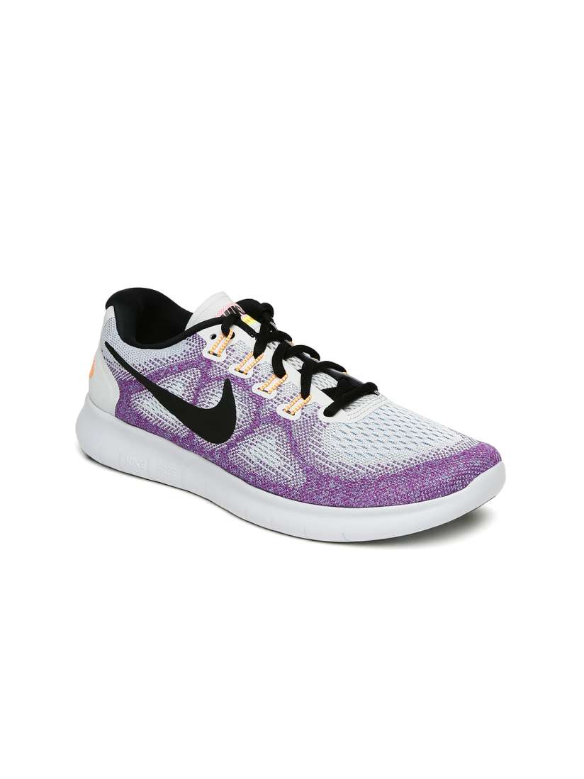 Buy Nike Women Purple White Free Running Shoes Sports Shoes for Women 1800954 Myntra