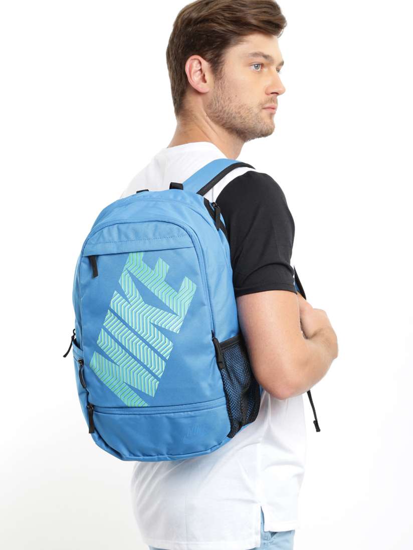 Nike classic line blue backpack sale