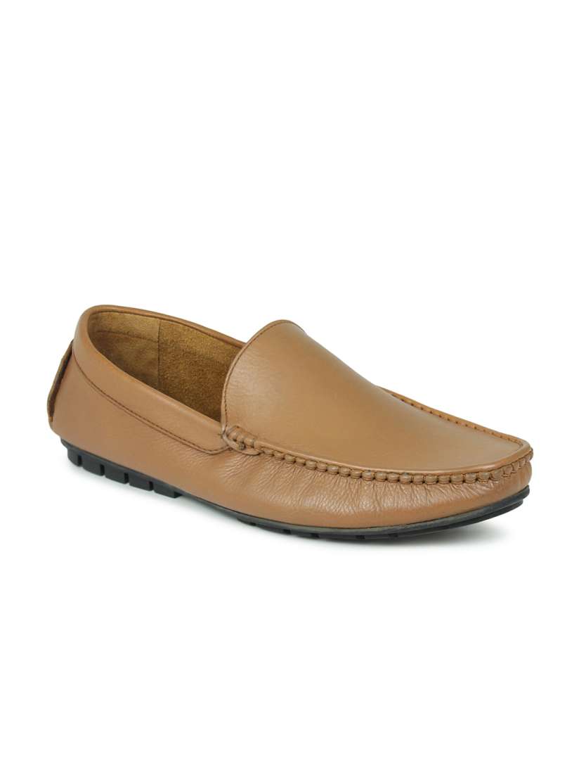 Buy PRIVO by Inc.5 Men Tan Leather Loafers Casual Shoes for Men 18023070 Myntra
