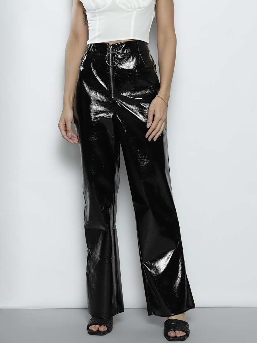 Latex trousers missguided clearance